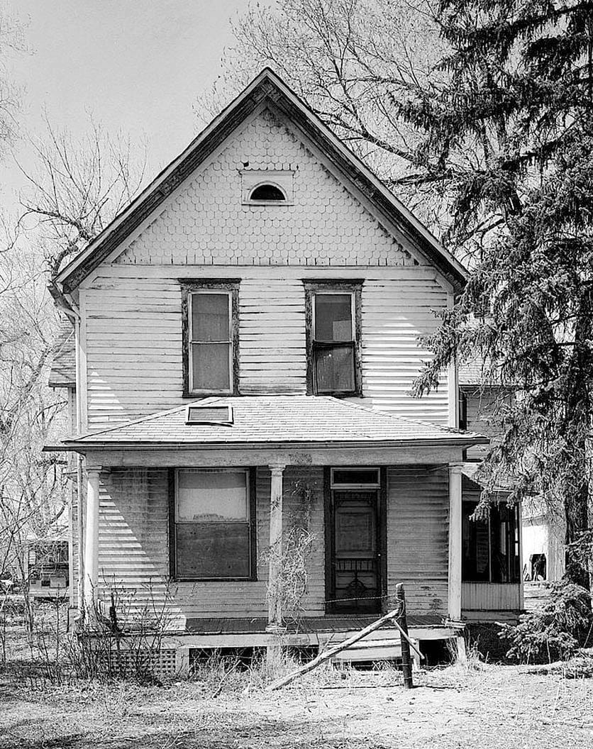 Historic Photo : Farrel Farm, Farmhouse, 7381 North Washington Street, Denver, Denver County, CO 4 Photograph