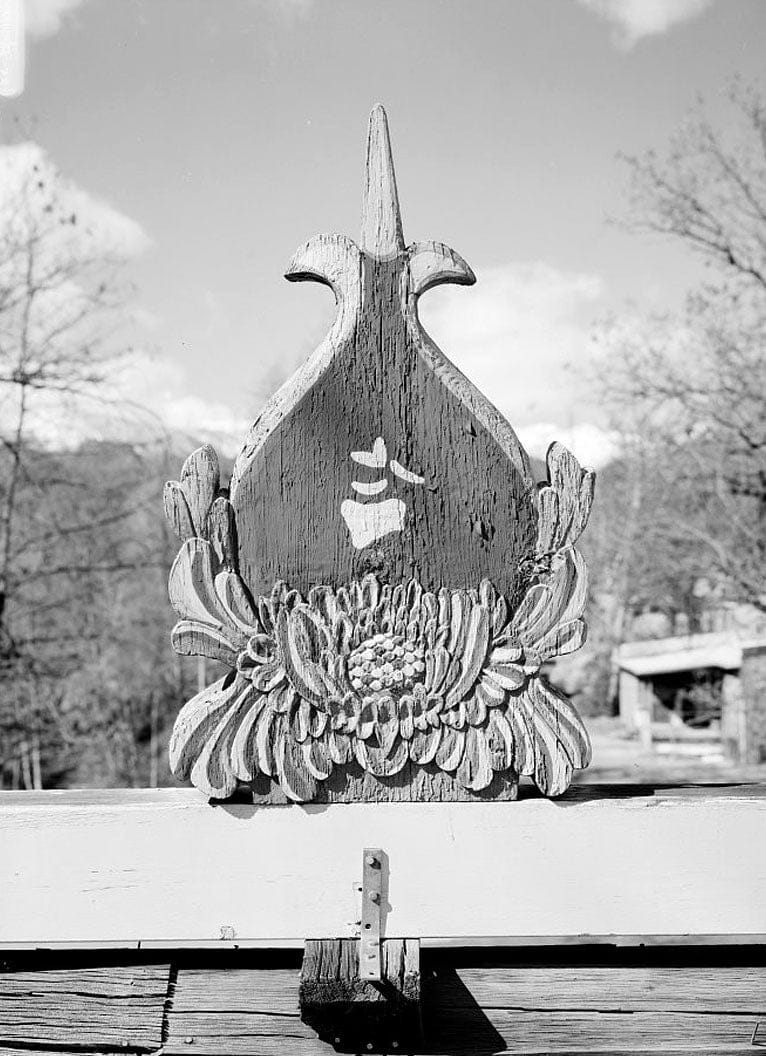 Historic Photo Weaverville Joss House, Oregon Street, Weaverville, T