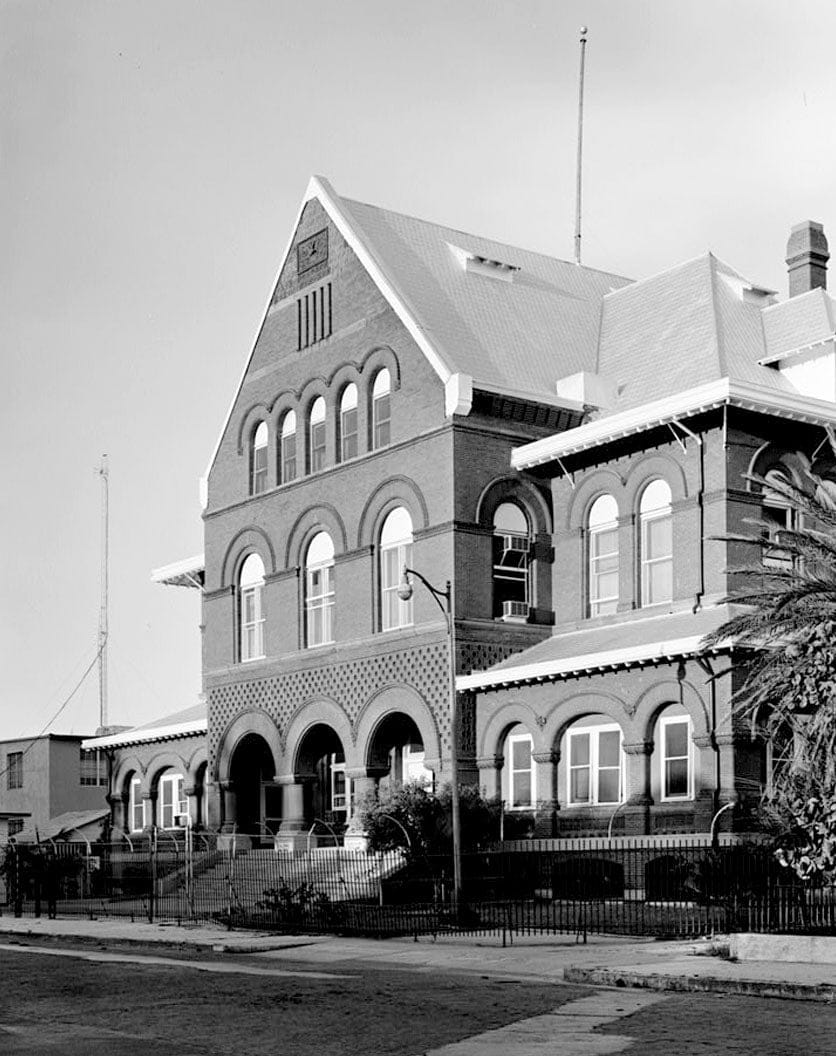 Historic Photo : Key West Post Office, U.S. Customs House, U.S. Courth ...