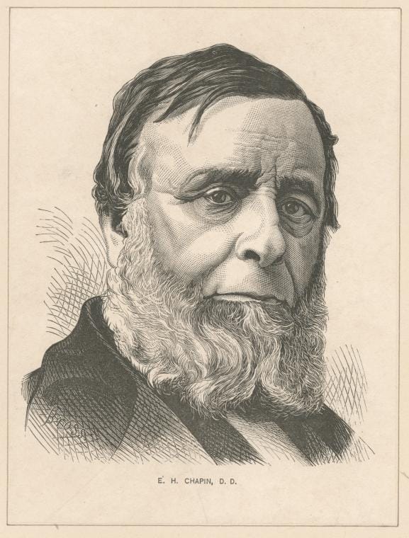 Art Print : E.H. Chapin, D.D. - Vintage Wall Art