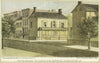 Art Print : 1828, Twin Frame Houses cor. 33d. St. & Lexington Av. - Vintage Wall Art