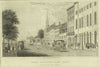 Art Print : 1801, Old Dutch Church & Old House, cor. of William & Fulton STS. - Vintage Wall Art