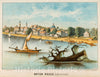 Art Print : 1854, Baton Rouge (Louisiana). - Vintage Wall Art