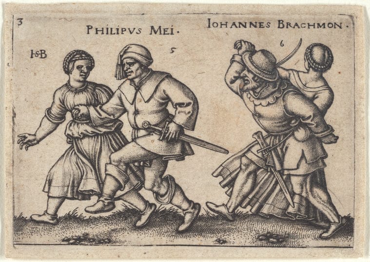 Art Print : May and June, 1546-1547 - Vintage Wall Art