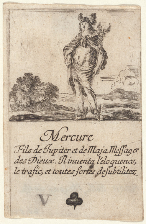 Art Print : Mercure et Argus, 1601-1700 - Vintage Wall Art