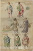 Art Print : BarthÃ©lemy Van Eyck, Seven Famous Figures from Ancient History, c. 1442 - Vintage Wall Art