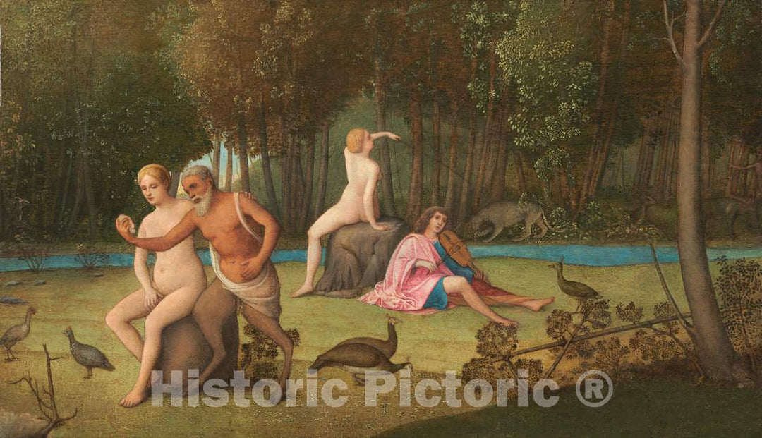 Art Print : Orpheus, c. 1515 - Vintage Wall Art
