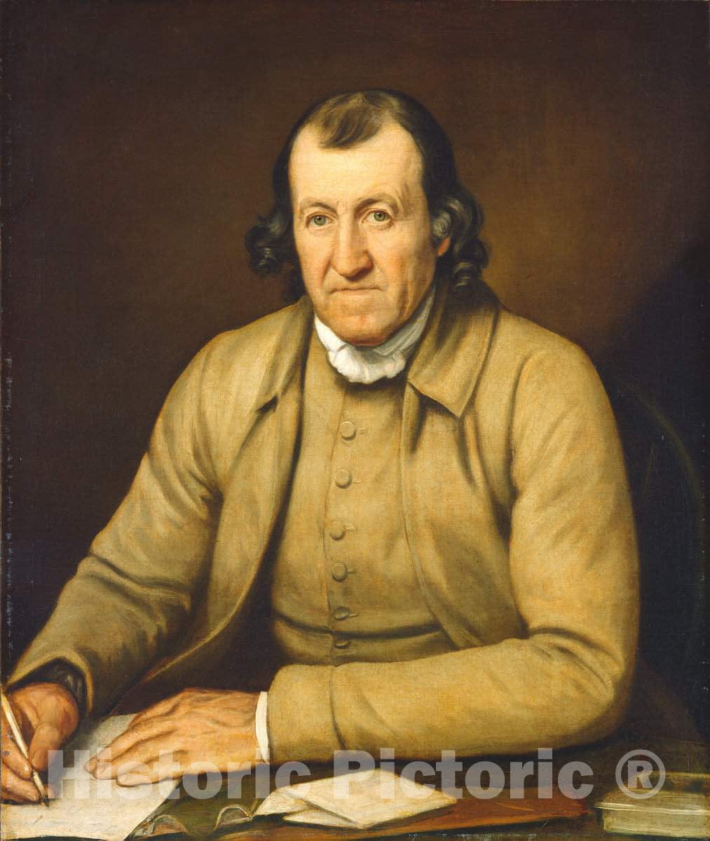 Art Print : Rembrandt Peale, Timothy Matlack, 1802 - Vintage Wall Art