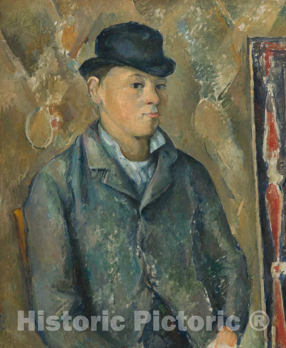Art Print : Paul CÃ©zanne, The Artist's Son, Paul, 1886-1887 - Vintage Wall Art