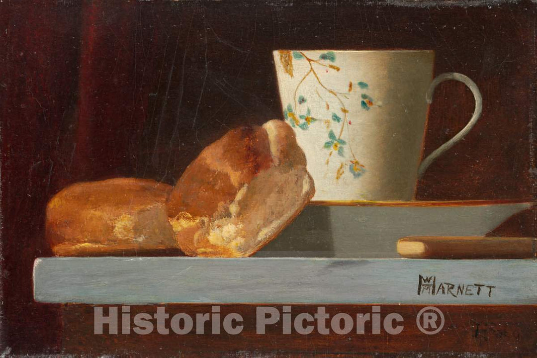 Art Print : John Frederick Peto, Breakfast, c. 1890s - Vintage Wall Art