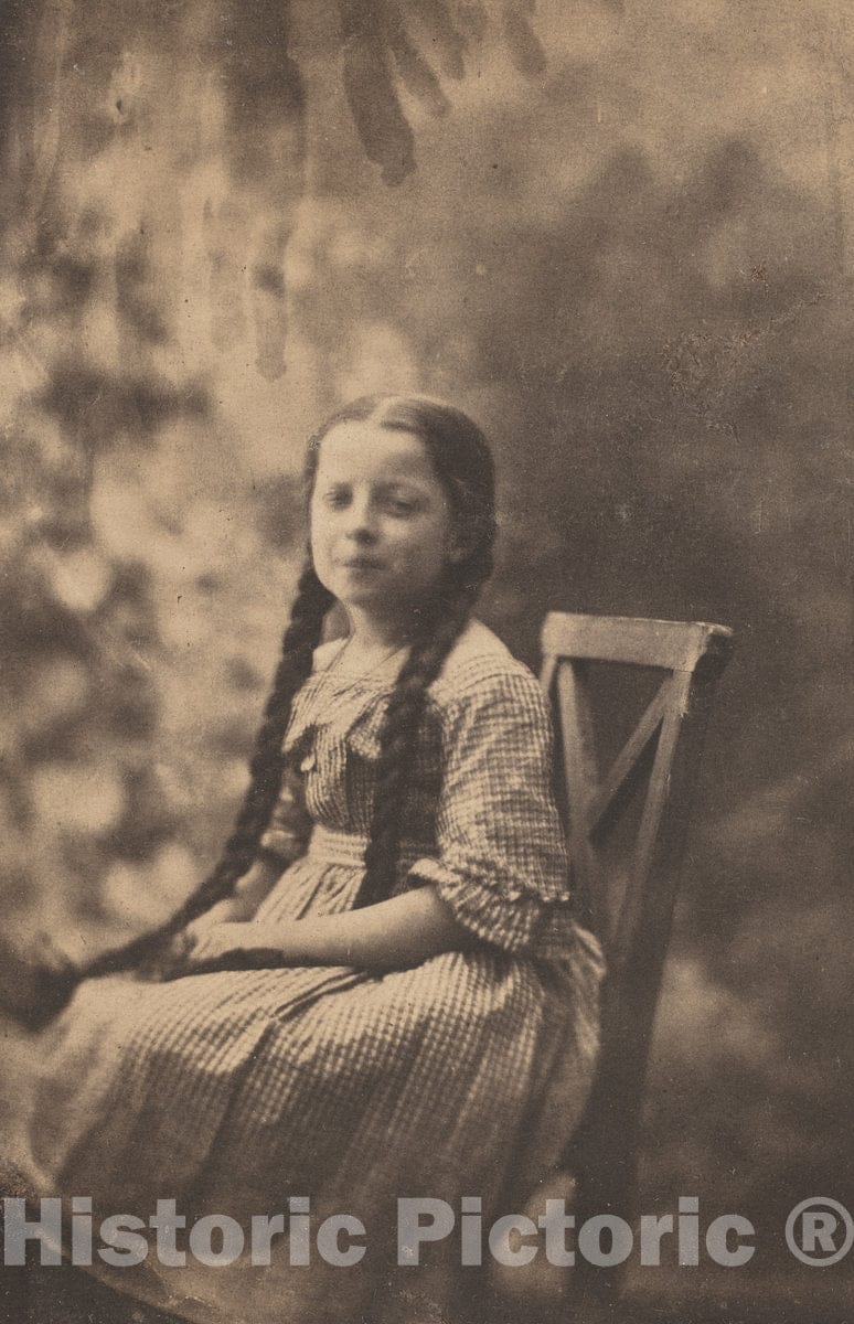 Art Print : Charles Ozanam, Marie LaPorte, mid 1850s - Vintage Wall Art
