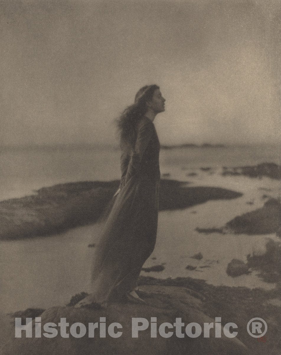 Art Print : Clarence H. White, Rose Pastor Stokes, 1909 - Vintage Wall Art