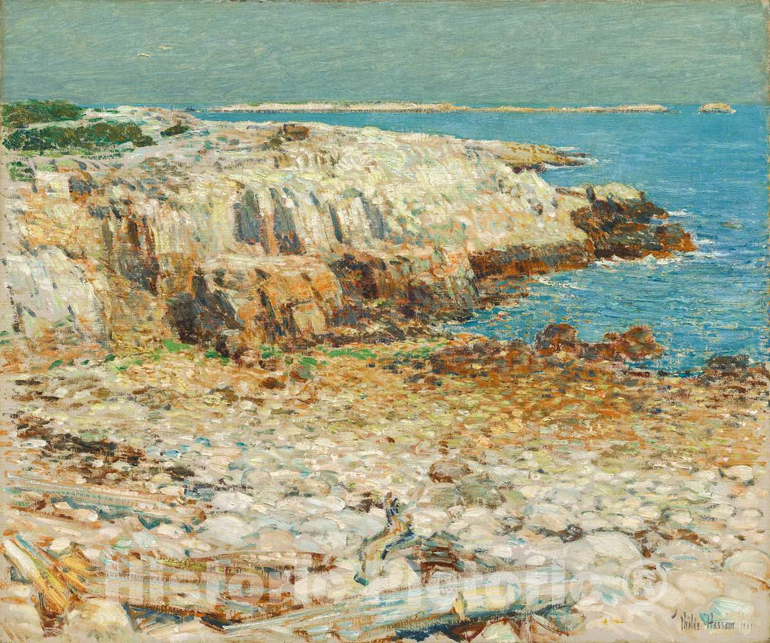 Art Print : Childe Hassam, A North East Headland, 1901 - Vintage Wall Art