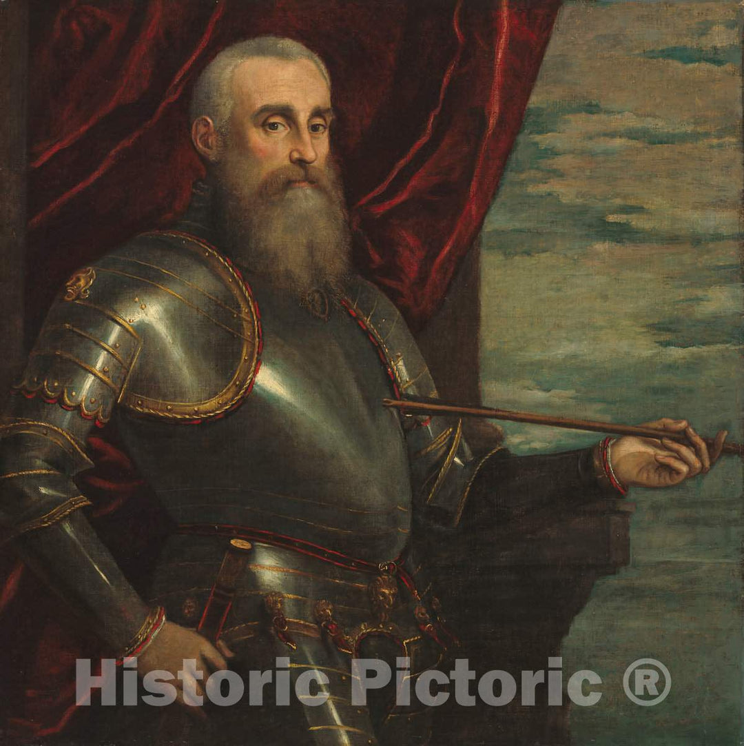 Art Print : Veronese, Agostino Barbarigo - Vintage Wall Art