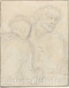 Art Print : HonorÃ© Daumier, Two Men - Vintage Wall Art