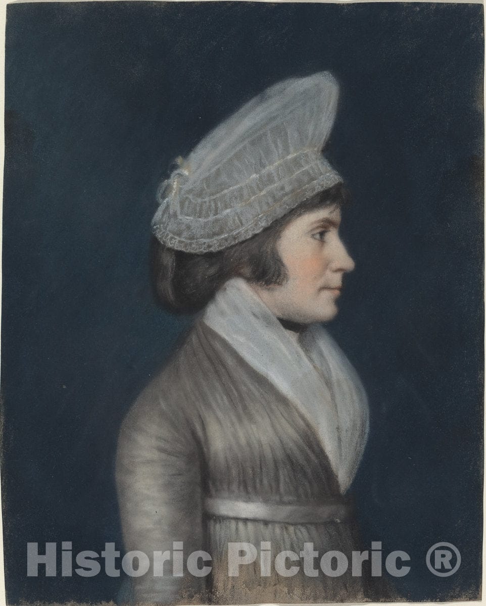 Art Print : Ellen Sharples, Mrs. John Bard - Vintage Wall Art