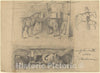 Art Print : Lovis Corinth, The Barn, 1883 - Vintage Wall Art