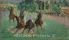 Art Print : Edouard Manet, at The Races, c. 1875 - Vintage Wall Art