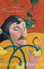Art Print : Paul Gauguin, Self-Portrait, 1889 - Vintage Wall Art