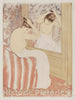 Art Print : Mary Cassatt, The Coiffure, 1890-1891 - Vintage Wall Art
