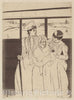 Art Print : Mary Cassatt, in The Omnibus, 1890-1891 - Vintage Wall Art