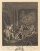 Art Print : Nicolas Voyez After Baudouin, Le chemin de la Fortune, 1778 - Vintage Wall Art