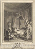 Art Print : Helman After Nicolas Lavreince, Le Roman dangereux, 1781 - Vintage Wall Art