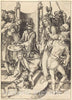 Art Print : Martin Schongauer, Christ Before Pilate, c. 1480 - Vintage Wall Art