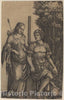 Art Print : Marcantonio Raimondi, Venus Appearing to Aeneas, c. 1505 - Vintage Wall Art