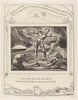 Art Print : William Blake, Satan Smiting Job with Boils, 1825 - Vintage Wall Art
