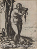 Art Print : Marcantonio Raimondi, The Birth of Venus - Vintage Wall Art