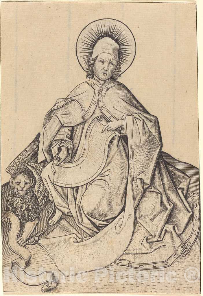 Art Print : Saint Mark, c.1463 - Vintage Wall Art