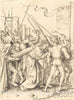 Art Print : Christ Carrying The Cross - Vintage Wall Art
