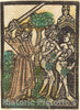 Art Print : Aachen Madonna, The Expulsion from The Garden of Eden, c.1470 - Vintage Wall Art