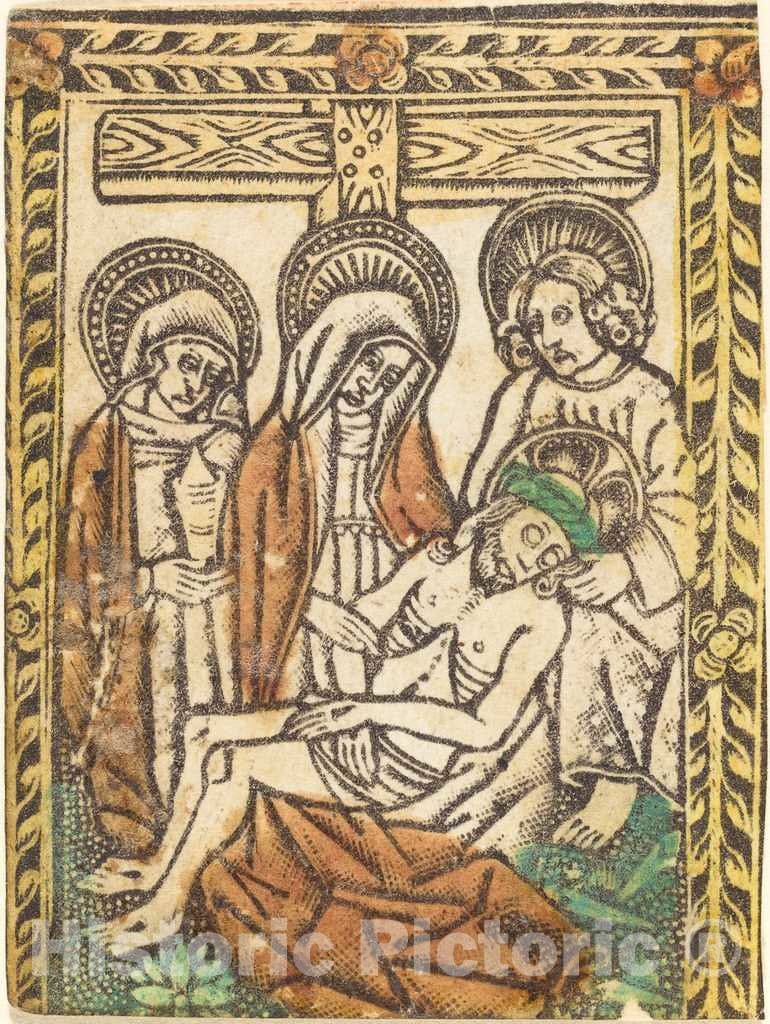 Art Print : The Lamentation, c.1470 - Vintage Wall Art