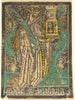 Art Print : Aachen Madonna, Saint Barbara, c.1470 - Vintage Wall Art