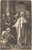 Art Print : Albrecht DÃ¼rer, Saint Peter and Saint John Healing a Cripple at The Gate of The Temple, 1513 - Vintage Wall Art