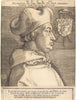 Art Print : Albrecht DÃ¼rer, Cardinal Albrecht of Brandenburg (Large Cardinal), 1523 - Vintage Wall Art