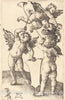 Art Print : Albrecht DÃ¼rer, Three Genii, c. 1505 - Vintage Wall Art