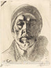Art Print : Albert Besnard, Self-Portrait, 1919 - Vintage Wall Art