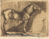 Art Print : Albert Besnard, Pony (Le poney), 1892 - Vintage Wall Art