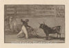 Art Print : Francisco de Goya, Origen de Los arpones o banderillas (Origin of The Harpoons or Banderillas), in or Before 1816 - Vintage Wall Art