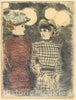 Art Print : Louis Forain, to Bullier's, c. 1876 - Vintage Wall Art