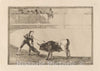 Art Print : Francisco de Goya, Pedro Romero matando a Toro parado (Pedro Romero Killing The Halted Bull), in or Before 1816 - Vintage Wall Art