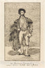 Art Print : Edouard Manet, Don Mariano Camprubi (Le Bailarin), 1862 - Vintage Wall Art