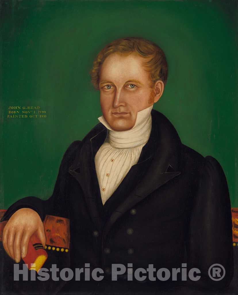 Art Print : Royall Brewster Smith, John G. Read, 1833 - Vintage Wall Art
