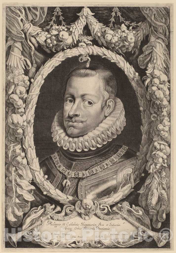 Art Print : Jonas Suyderhoff, Philip III, King of Spain - Vintage Wall ...