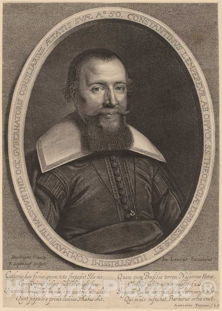 Art Print : Suyderhoff After Baudringien, Constantijn L'Empereur - Vintage Wall Art