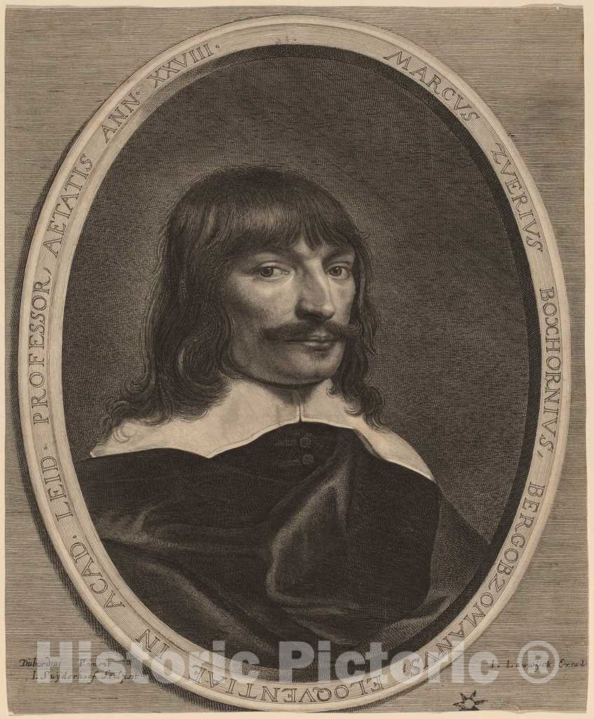 Art Print : Suyderhoff After Dubordieu, Marcus-Zuerius Boxhorn - Vintage Wall Art