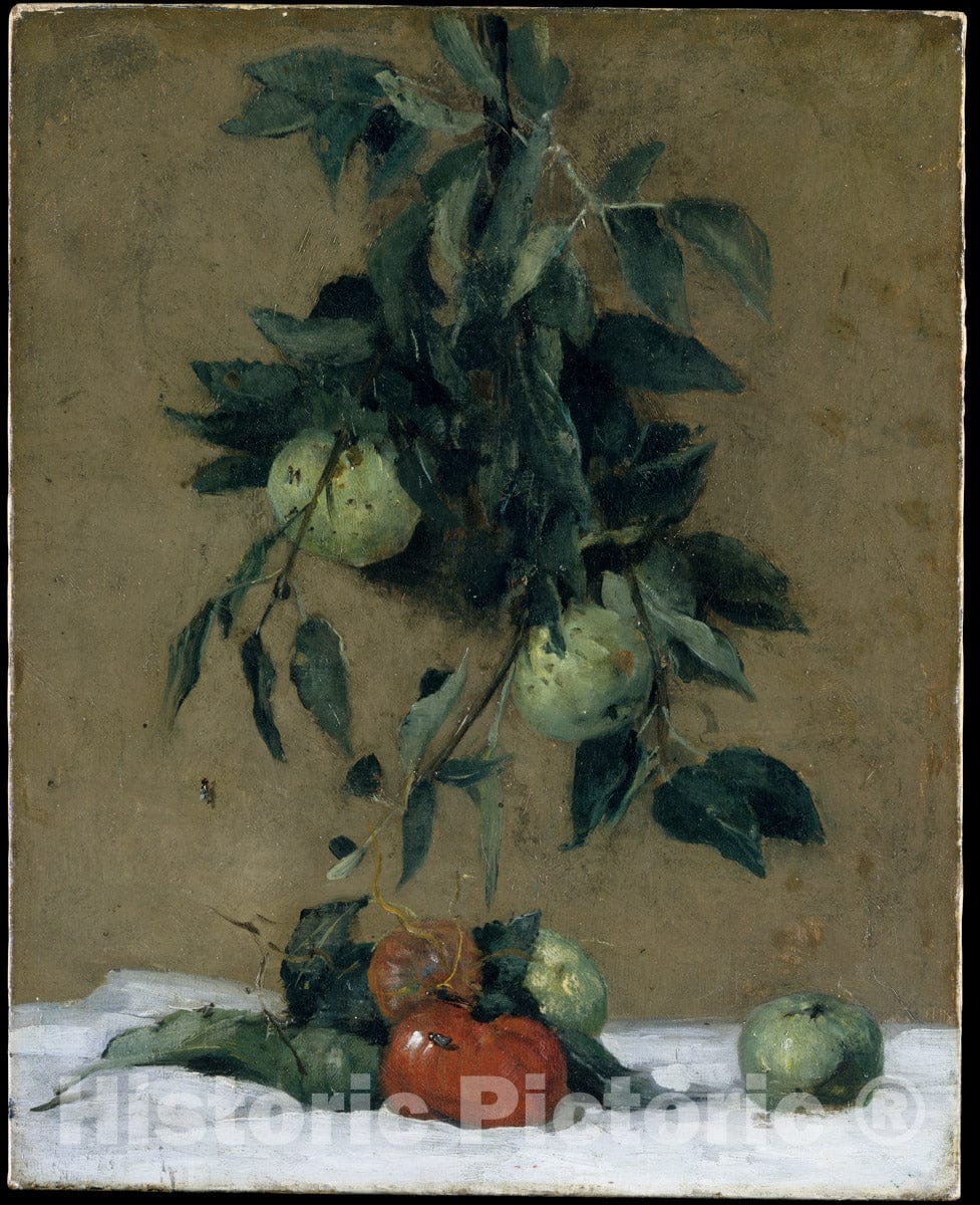 Art Print : Julian Alden Weir - Fruit : Vintage Wall Art